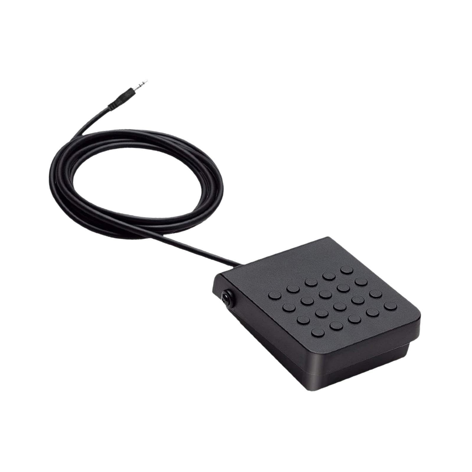 Menolana Sustain Pedal Electronic Piano Pedal,Sturdy,Nonslip,Universal Compact Keyboard Pedal Foot Pedal for Electric Pianos Keyboard, 3.5mm Jack