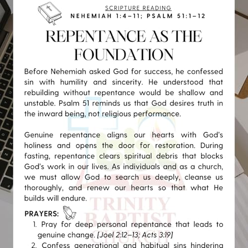RRR'26 DAY 2 DEVOTIONAL - REPENTANCE AS THE FOUNDATION