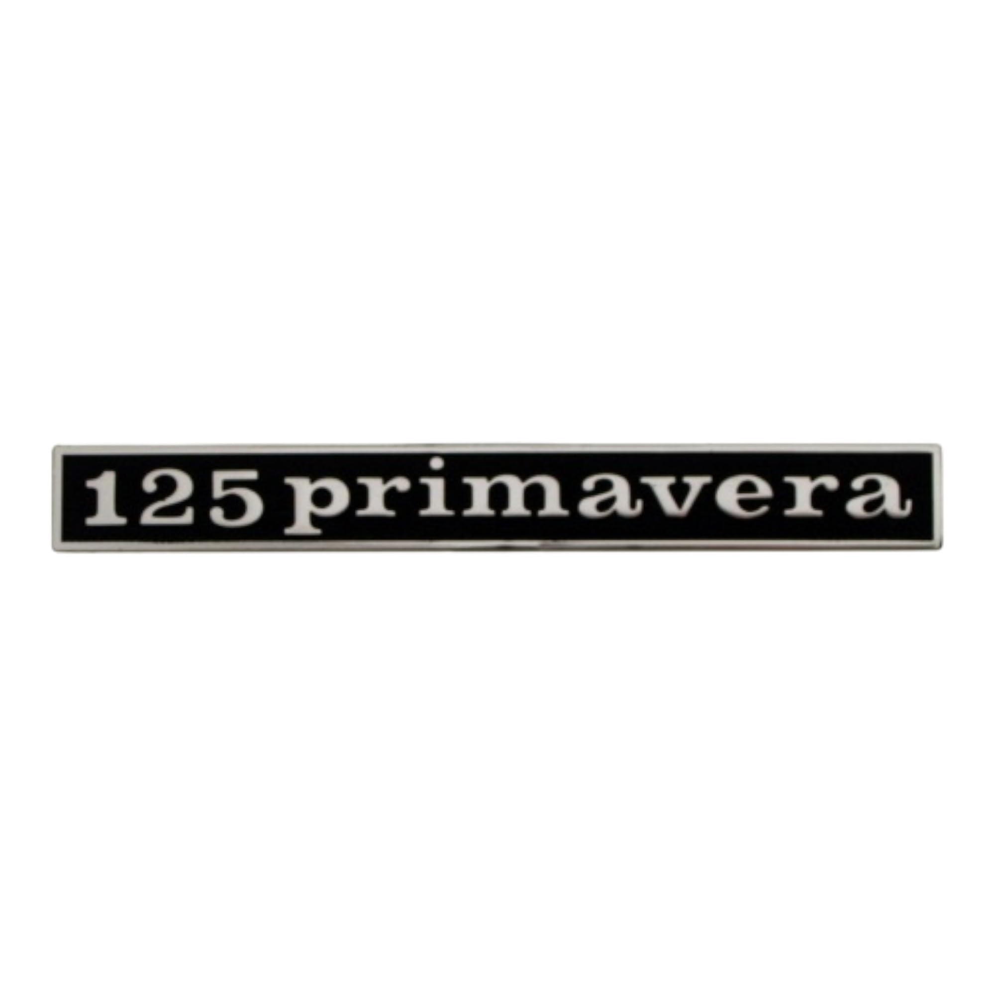 cyclingcolors Rear Frieze Compatible with Piaggio Vespa 125cc Primavera Logo Emblem Body Restoration Scooter Original Reference 145340