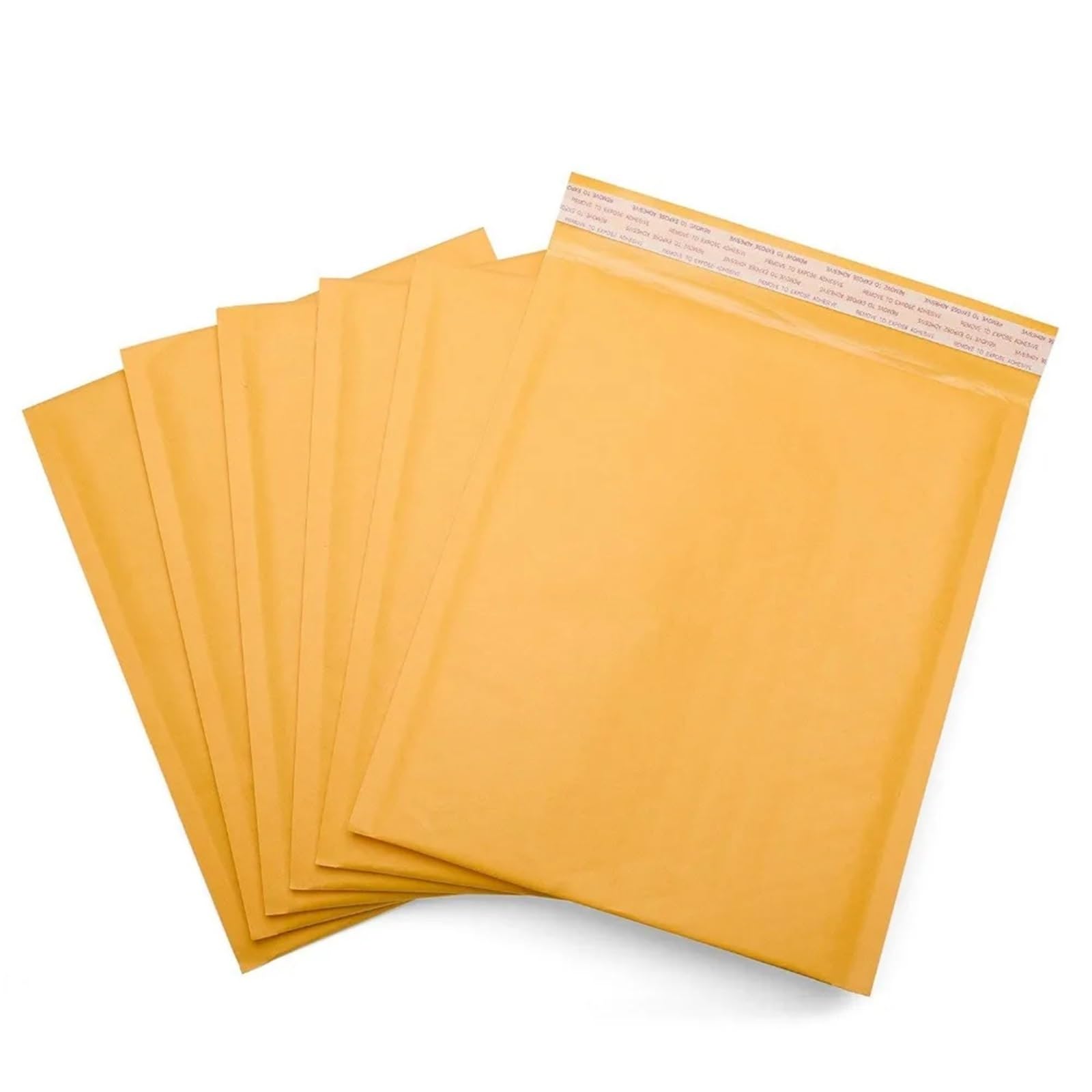Koperty bąbelkowe, 10 szt. Koperty bąbelkowe z papieru pakowego Wyściełane przesyłki pocztowe Samoprzylepne w wielu rozmiarach(320x400mm-10pcs)