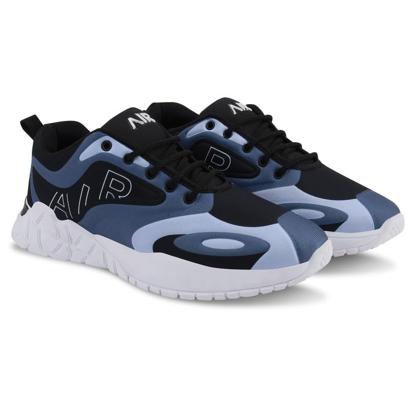 deflow Lightweight Running Shoes for Men | Breathable Mesh Sports Sneakers with Cushioned Sole | Lace-Up Athletic Footwear for Gym, Training-picture-13