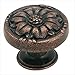 Amerock Corp BP5260PWT Leaf Cabinet Knob, Rustic Bronze