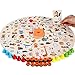 N / C Brettspiel für Kinder und Familie, Matching Games, Tabletop Card Toy, Memory Educational Toys Entwicklungsfokus Training für Jungen Mädchen ab 3 Jahren