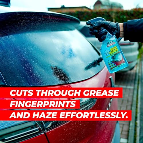 Image of Mafra Car Glass Cleaner-500ml,Windshield,Window & Mirror Cleaning Spray Fluid-Streak-Free,Safe For Tinted & Coated Glass Suitable for Interior & Exterior Use,Fast-Drying Formula Crystal-Clear