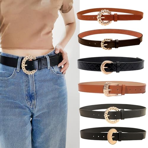 Fashionable Women's Belt Western Adjustable Length Waistband PU Leather Belt For Casual And Active Use2