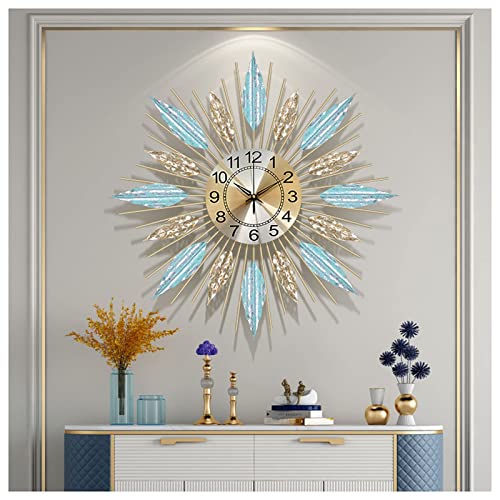 Grande Horloge Murale pour Salon Moderne : Sublimez Votre Décoration Intérieure 58cm