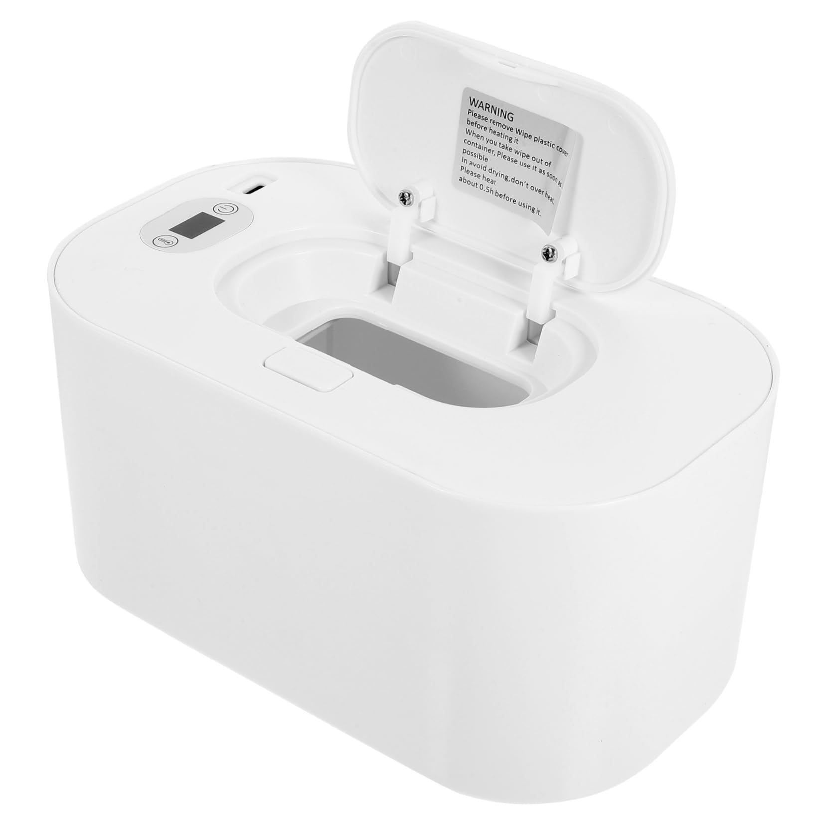 Amosfun 4 Stück USB Wischwärmer für Tragbarer Feuchttuch Heizer für Reisen Kompatibel mit Verschiedenen von Feuchten Tüchern aus Sicherem und Gefertigt