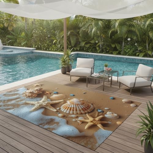 Tapete decorativo Ocean Beach 63x47 in miniatura 4