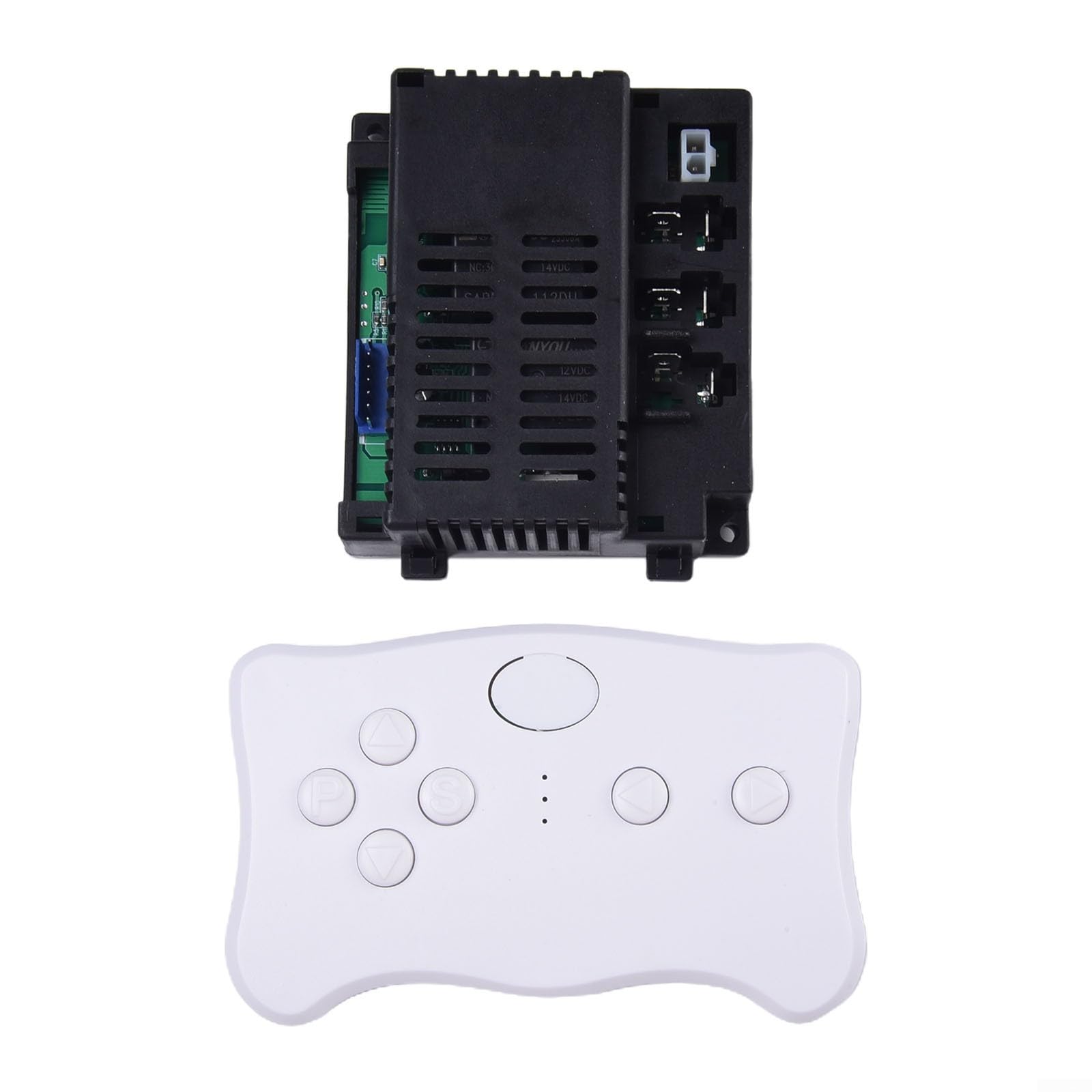Floweringbeter Remote Control Box Receiver For Kids Electric Ride On Toy Cars By Weelye Supporting RX19 12V Full Set RX23 A 12V Full Set Models(RX19 12V Full set)