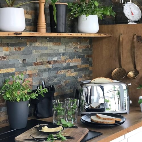 Smeg-50s-Retro-4-slice-toaster-Stainless-Steel Smeg 50s Retro 4 slice toaster Stainless Steel