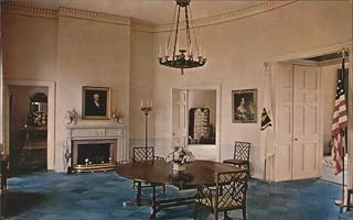State Reception Hall, Gore Place, Waltham, MA Waltham, Massachusetts Original Postcard