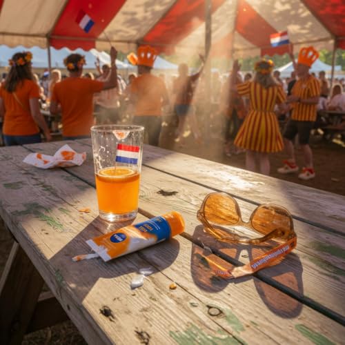 Zonverbranding op festivals