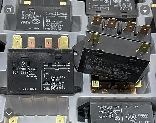 Relais EL2U 200-240VAC G7L-2A contacteur 6 broches composant électronique de rechange alternatif