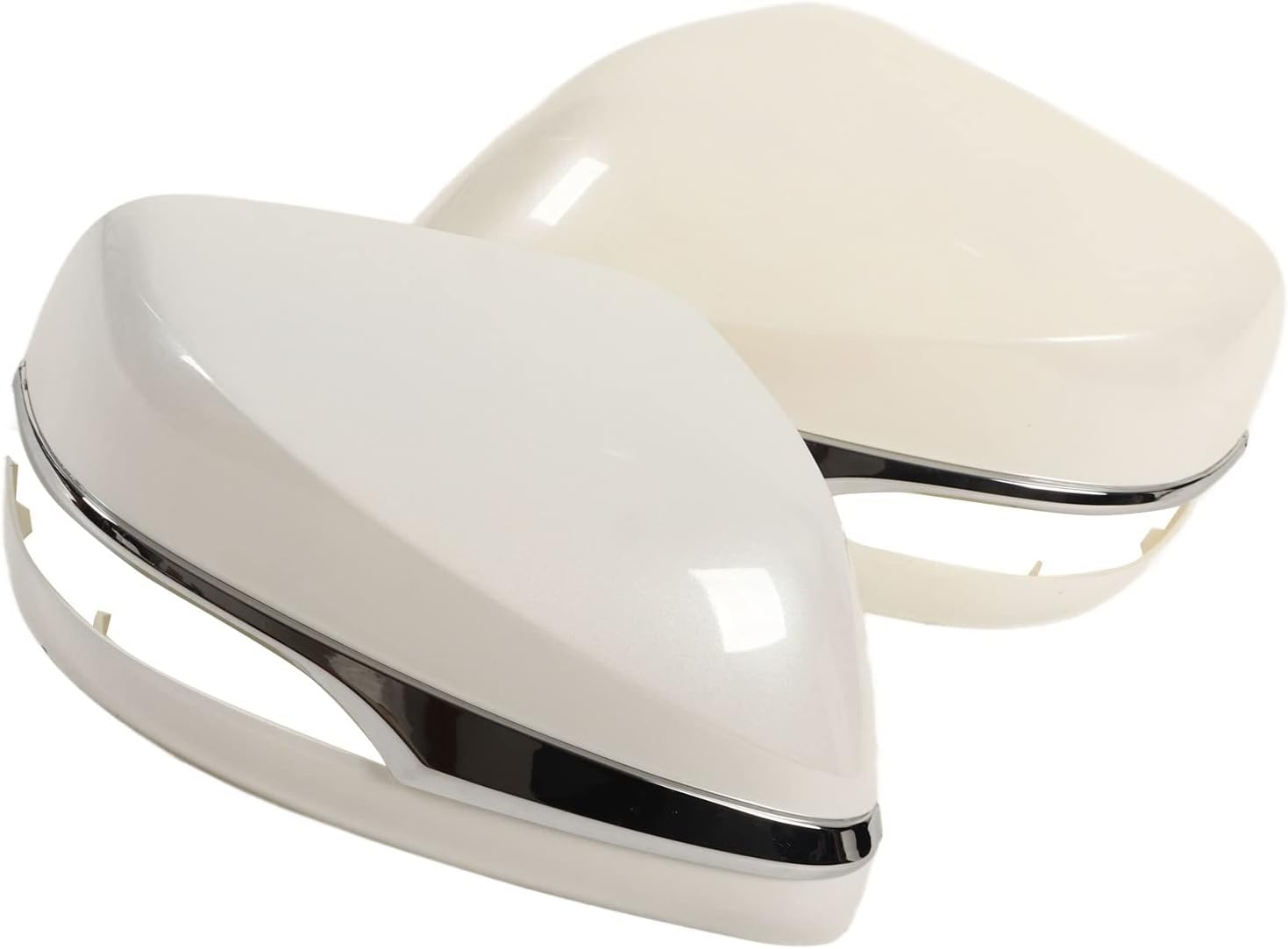 Car Rear View Mirror Cover, Door Mirror Cover, 1 Pair Car Side Rear View Mirror Cover Lightweight Easy Clean Rounded Edges Shockproof Fit For LX570 2016‑2018