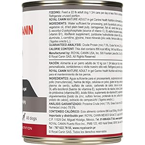 Royal Canin Canine Health Nutrition Mature Adult in Gel Canned Dog Food 135 Oz Can 12count  Cucciolini Doodles Royal canin canine health nutrition mature adult in gel canned dog food 13 5 oz can 12 count   cucciolini doodles