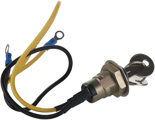 Miniatura 4 de 8N3679C 8N 9N Interruptor de encendido con 2 cables, 2 posiciones, 2 llaves de repuesto para Ford 2N 8N 9N 4000 6000 641 NAA 501 600 600 601 700 701