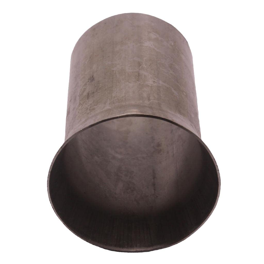2 Tubos de de Acero Inoxidable de 2,5" a 3" Universales, 0,84" de Diámetro (2,52")