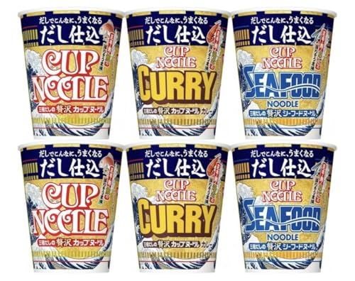 【3種セット】カップヌードル だしでこんなにうまくなる だし仕込カップヌードル 3種各2個セット 計6食のサムネイル