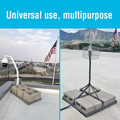 Steren 221-110 Non-Penetrating Roof Mounting System: The Ultimate Solution For Safe And Secure Installation Of Antennas, Satellites, And Surveillance Equipment On Residential And Commercial Rooftops #TOP3
