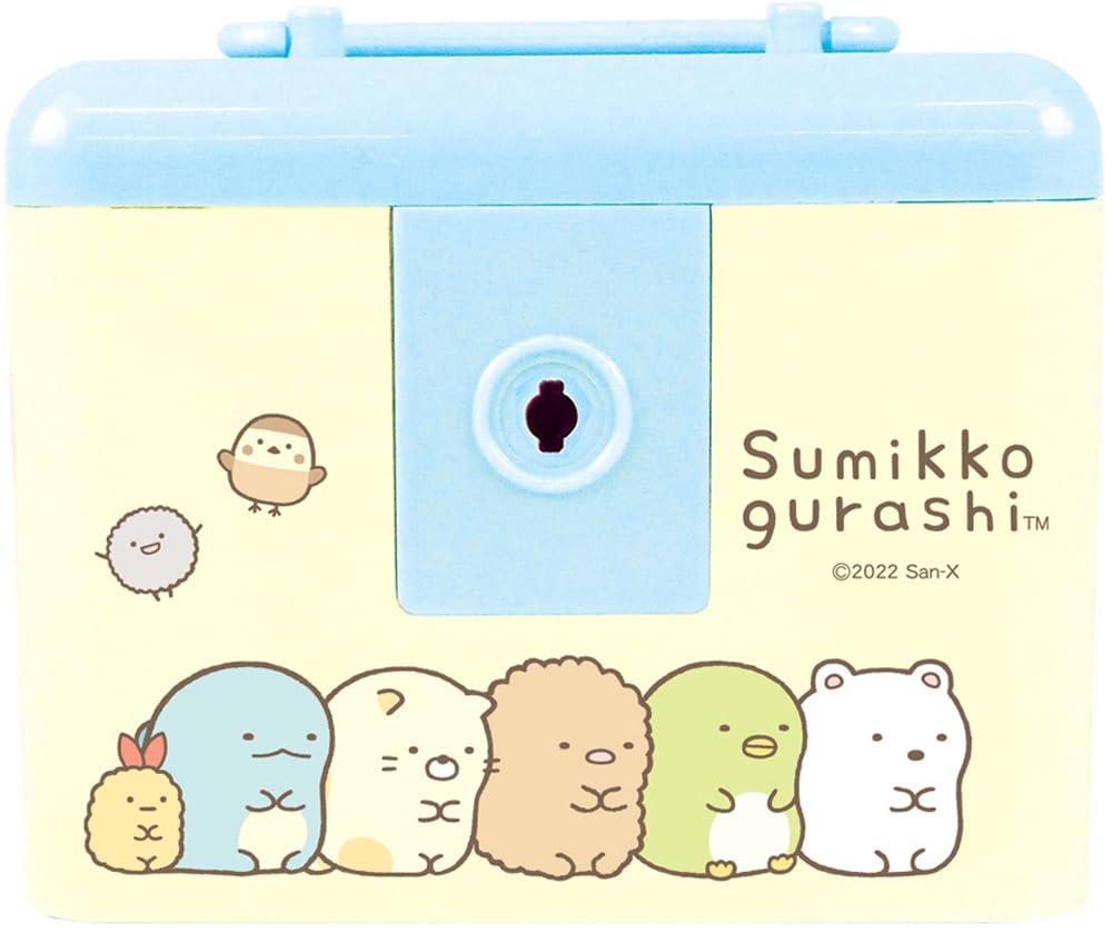 Amazon.co.jp: ティーズファクトリー すみっコぐらし 鍵付き 2段 BOX