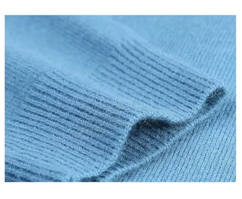 Men's Fashion V-Neck Casual Knitted Pullover Bottoming Slim Fit Long-Sleeved Sweater4