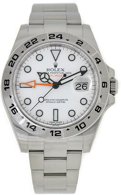 Rolex Explorer II White Dial Stainless Steel Men's Watch 216570