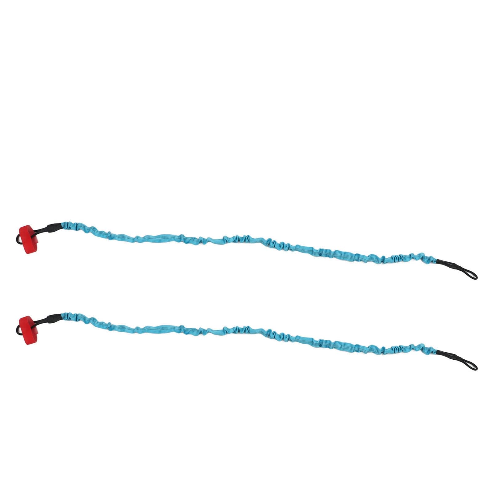 2 correas para remo para kayak, cuerda para remo de kayak de goma de nailon estiramiento fijo diseño extensible accesorios para kayak para canoa remo surf caña de