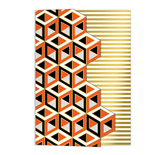 Tarjetas Jonathan Adler Versailles: juego de notecards troqueladas elegantes con caja 2