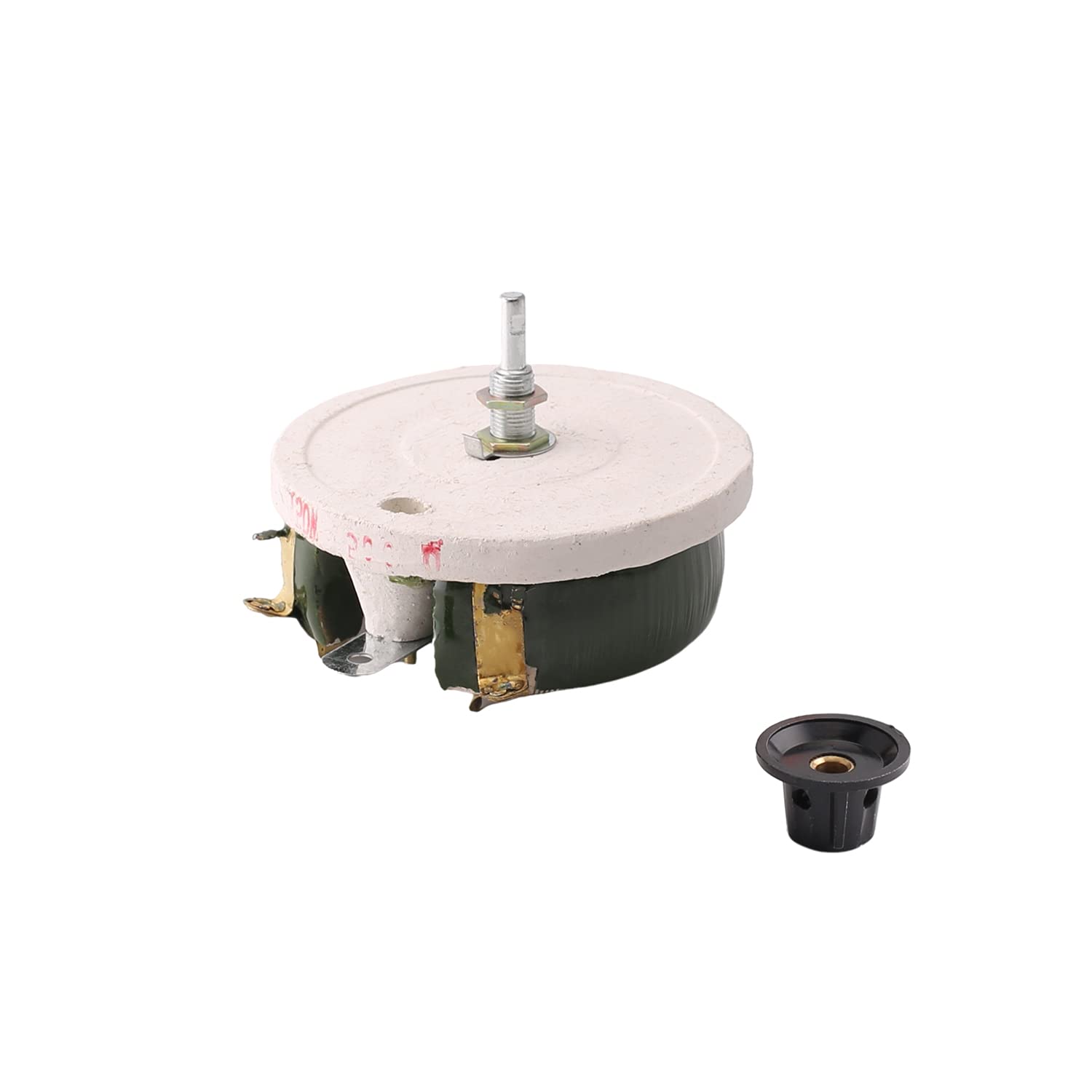 Facser One Color 150W 500 Ohm Rheostat Switch Wirewound Potentiometer Variable Resistor With Knob 1Pcs
