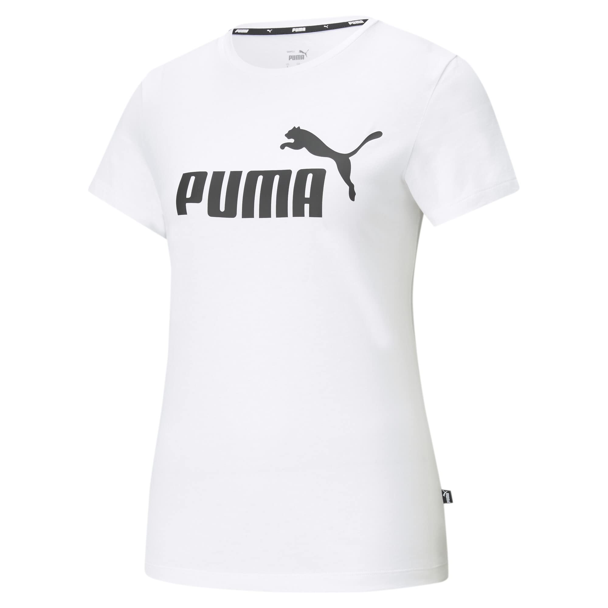 PUMA ESS Logo tee Camiseta de Deporte Mujer (Pack de 1)