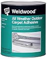 Dap 00442 Weldwood All-Weather Outdoor Carpet Adhesive, 1-Quart