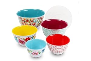Pioneer Woman Melamine Mixing Bowl Set: A Dash of Country Charm in Your Kitchen