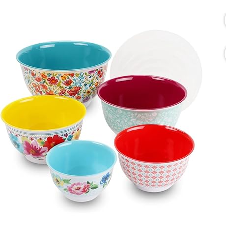 Pioneer Woman Melamine Mixing Bowl Set: A Dash of Country Charm in Your Kitchen