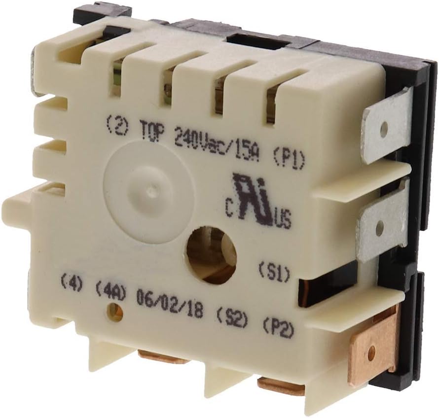 Edgewater Parts DG44-01002A Infinite Switch Compatible With Samsung Oven Fits Model# (FCQ, FE7, FER, FTQ, NE59J34, NE59J43)