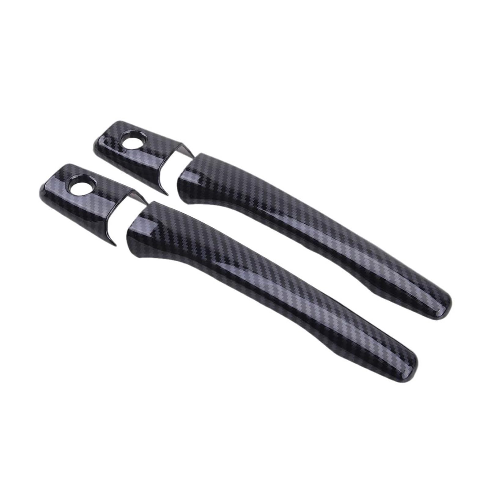 Poignées porte extérieures pour Lancer EVO finition carbone ABS haute résistance
