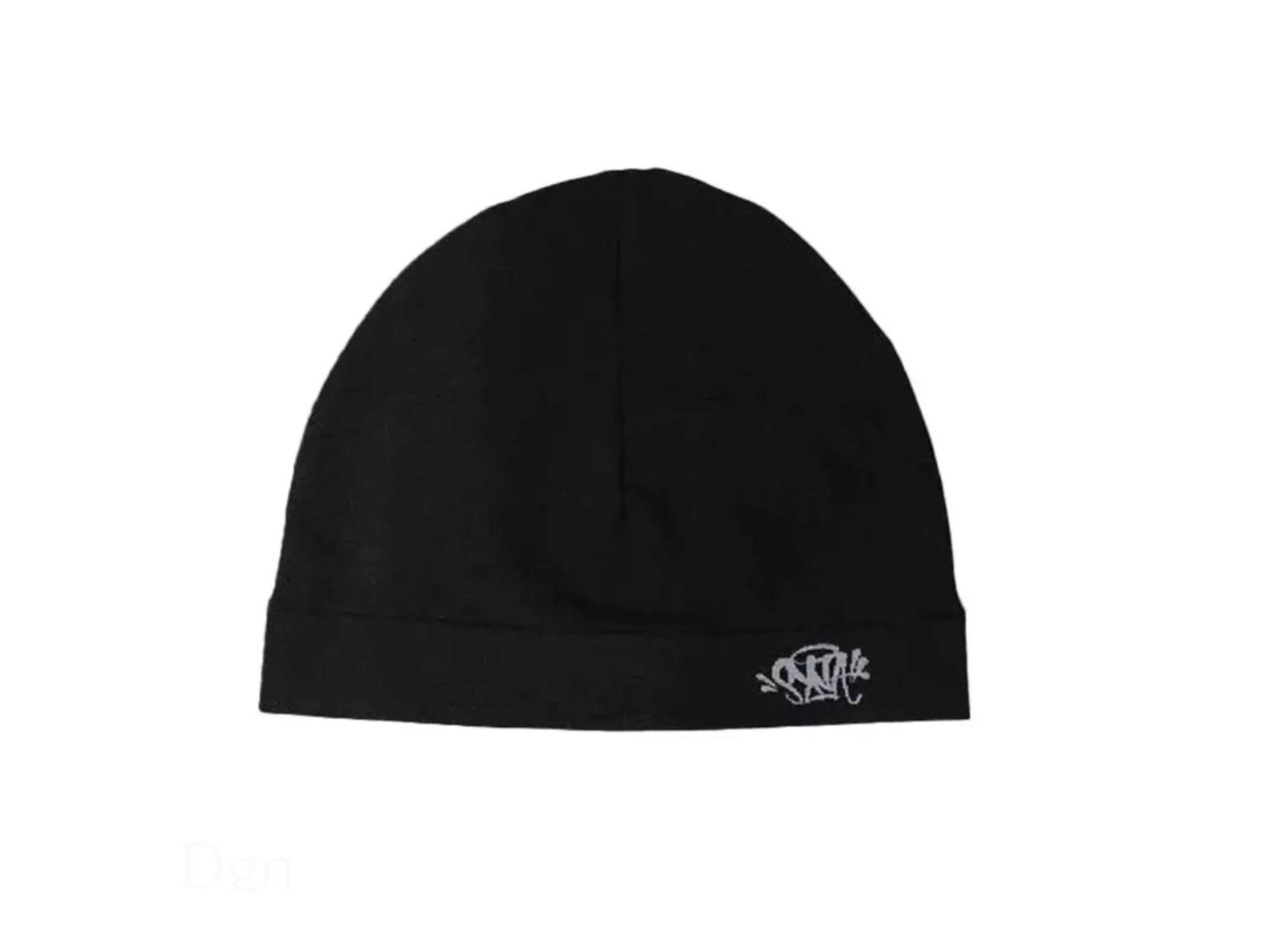Syna World Skull Cap, Central CEE Beanie Running Hat - Black Breatherble Windproof Knitwear Skully for All Season- synaworld