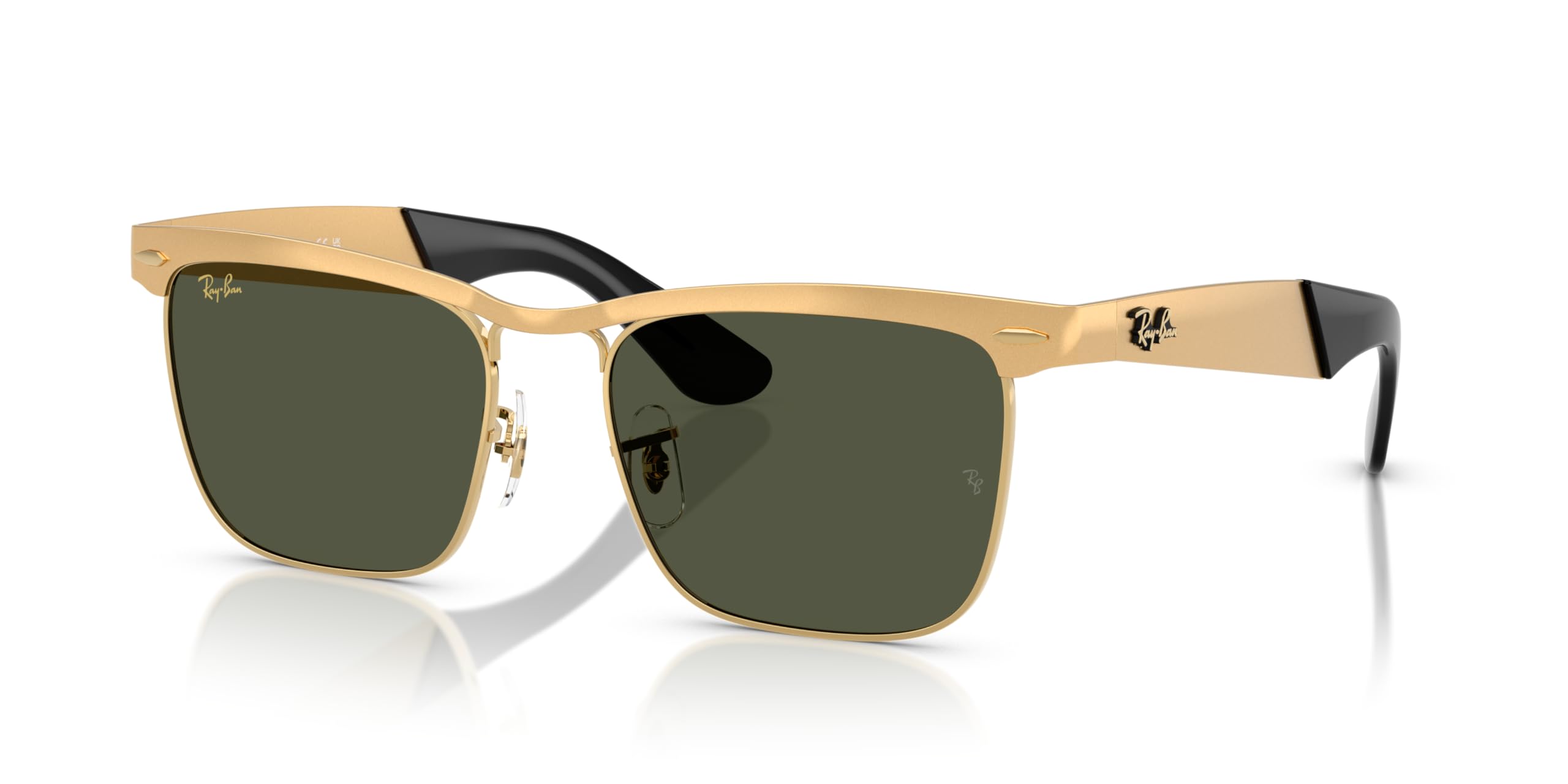 

                                                    Ray-Ban RB3875 Wayfarer Deluxe Square Sunglasses, 