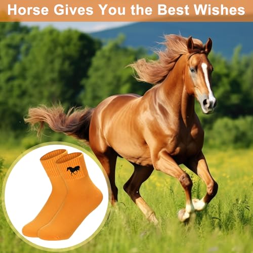 Image of Eurzom 10 Pairs Socks Womens Crew Elastic Ankle Length Cotton Socks Aesthetic Cute Lightweight Low Cut Gifts for Women