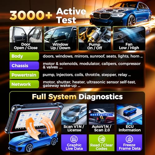 Autel MaxiPRO MP900TS Scanner: 2026 8in MP900-TS up of MaxiSYS MS906 PRO MS906TS MP900BT MK900-TS, Full TPMS as MS906 Pro-TS, Car Bidirectional Scan Tool, 40+ Service, All System, CAN FD&DOIP, OS 11.0 - Image 8