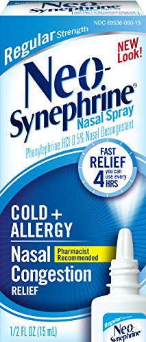 Neo-Synephrine Nasal Spray for Cold & Sinus Relief, Regular Strength, Fast Relief, Pharmacist