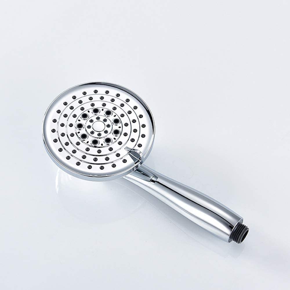 Soffione Doccia A Mano Ad Alta Pressione 5 Impostazioni Di Spruzzo Massaggio Spa Soffione Doccia A Mano Staccabile Faccia Cromata Con Tubo Flessibile E Regolabile,L