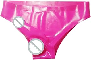 Lencería Hombres Negros Calzoncillos De Látex Tanga Ropa Interior De Goma Fetiche