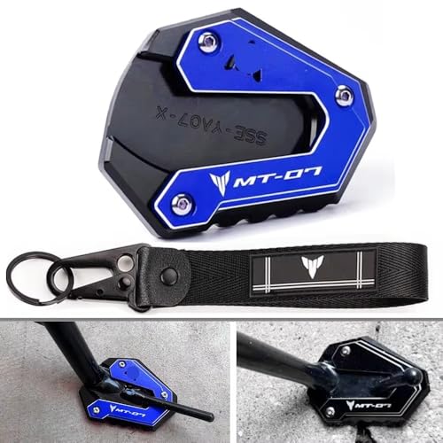 Support béquille moto MT 07 MT 09 accessoire élargisseur béquille latérale