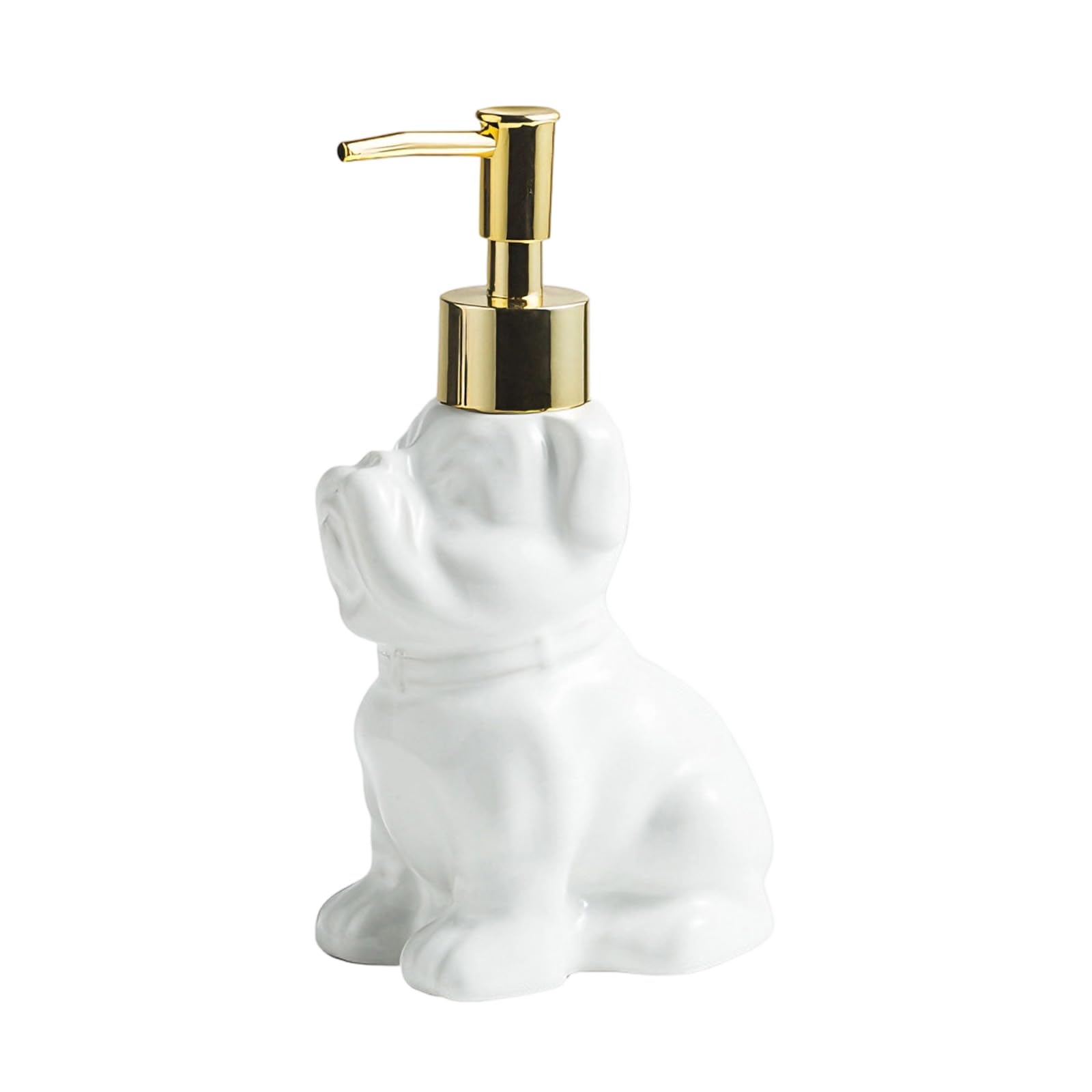 Ceramic Lotion Dispenser Decorative Soap Container Bottle for Stylish Bathroom Countertop and Kitchen Modern Decoration Ceramic Soap Dispenser
