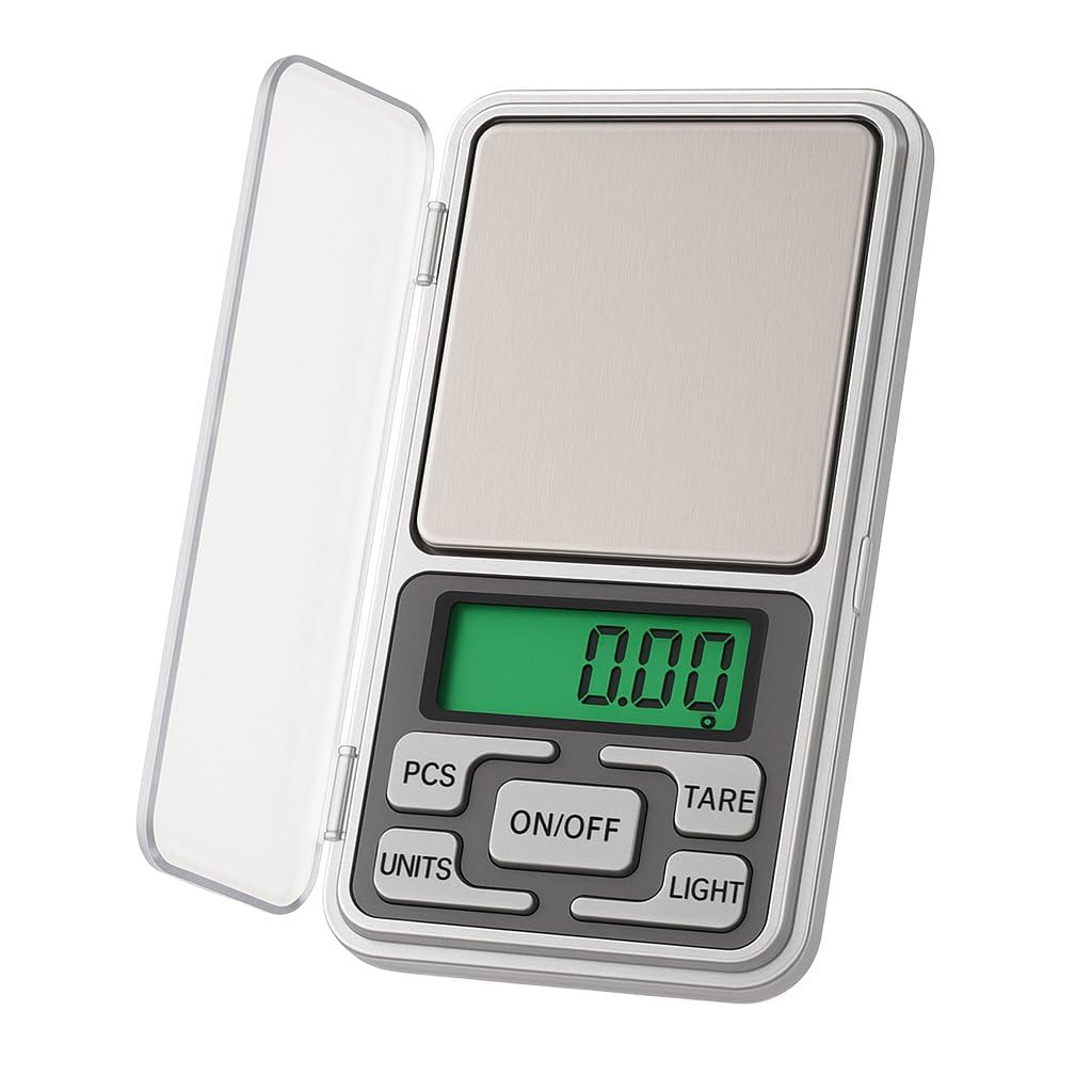 A 100 Series Digital Pocket Weighing Scale, 200g Capacity with 0.01g Precision | Auto Calibration & Tare Function | Jewellery, Kitchen, Lab Use | 2 AAA Batteries Included. For Domestic use only-image-21