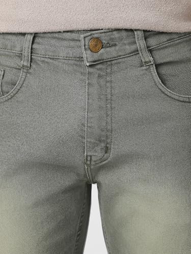 Image of Neostreak Men's Regular Fit Heavy Washed Jeans Stretchable