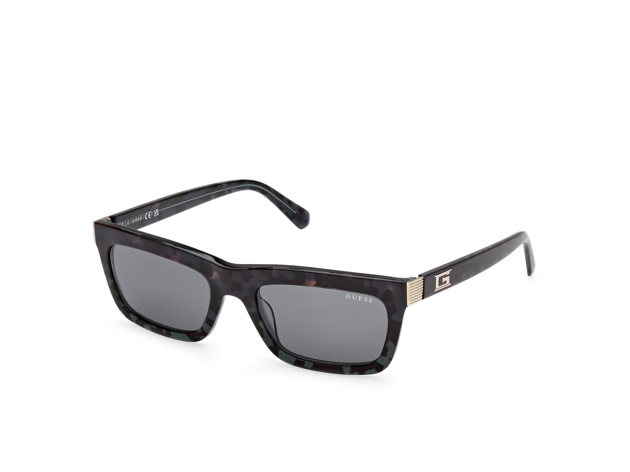 Guess Men's Green Sunglasses, 55 Mm, Authentic Glasses With Top-Notch Service