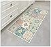 Produktbild The Nisha Vinyl Kitchen Floor Mat Küchenmatte Dekorative Linoleum Matte Teppiche PVC Teppichläufer Fliesenboden, Bunt, Langlebig, rutschfest, Handwaschbar Schützt Böden 120cm x 72cm, Venetian Beauty