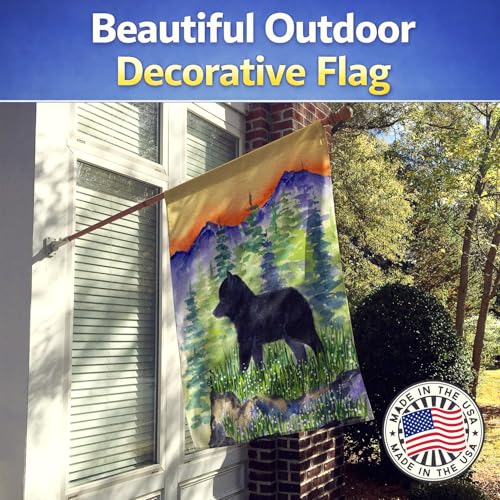 Drapeau Schipperke de qualité supérieure en toile canevas Caroline's Treasures SS8231CHF - 4