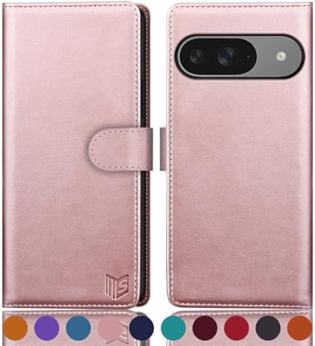 Custodia A Portafoglio Con Chiusura Magnetica Per Google Pixel 8 Pro - Nera - Foto 3